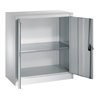 C+P Flügeltürenschrank Serie 13, H1000xB935xT400mm, 7035/7035