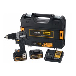 DEWALT Akku-Schlagbohrschrauber 18V , inkl. 2 x Akkus (18 Volt / 4Ah) und System-Schnellladegerät