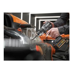 DEWALT Akku-Schlagbohrschrauber 18V , inkl. 2 x Akkus (18 Volt / 4Ah) und System-Schnellladegerät