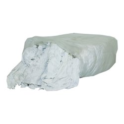 Trikotputzlappen reinweiß nach DIN 61650, 10kg Pack