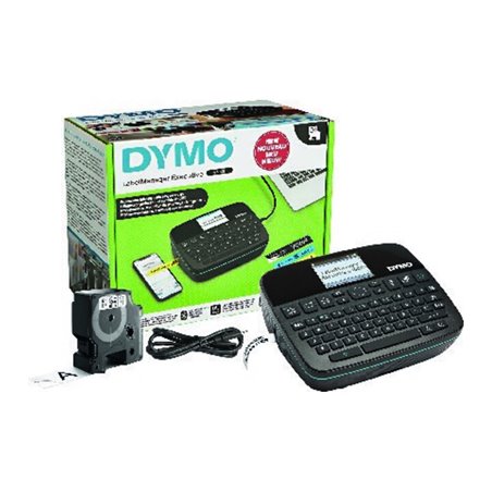 DYMO LabelManager Exectiv 640 CB D1-Bänder bis 24mm mit Li-Ion-Akku, Bluetooth