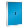 C+P Schwerlastschrank Acurado, 1950x1200x400mm, 7035/5012