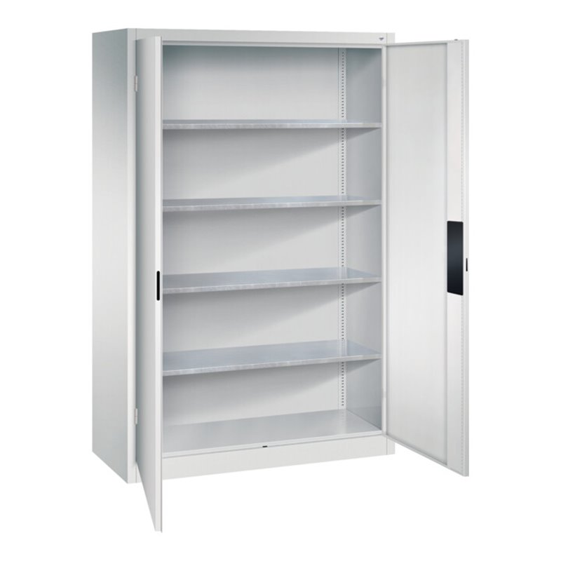 C+P Schwerlastschrank Acurado, 1950x1200x500mm, 7035/7035