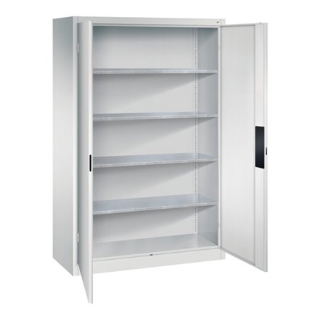 C+P Schwerlastschrank Acurado, 1950x1200x500mm, 7035/7035