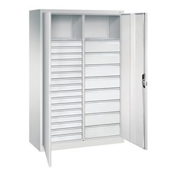C+P Werkzeugschrank mit Schubladen Acurado, 1950x1200x500mm, 7035/7035
