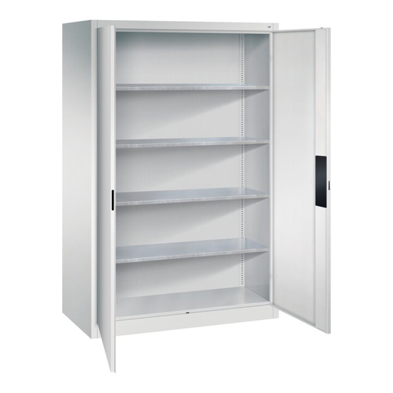 C+P Schwerlastschrank Acurado, 1950x1200x600mm, 7035/7035