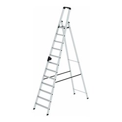 MUNK Aluminium-Stufenstehleiter einseitig begehbar