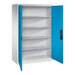 C+P Schwerlastschrank Acurado, 1950x1200x600mm, 7035/5012