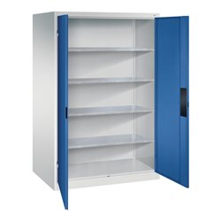 C+P Schwerlastschrank Acurado, 1950x1200x800mm, 7035/5010