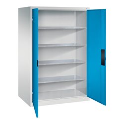 C+P Schwerlastschrank Acurado, 1950x1200x800mm, 7035/5012