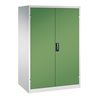 C+P Schwerlastschrank Acurado, 1950x1200x800mm, 7035/6011