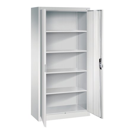 C+P Büroschrank Acurado, 1950x930x400mm, 7035/7035