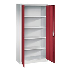C+P Büroschrank Acurado, 1950x930x400mm, 7035/3003