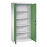 C+P Büroschrank Acurado, 1950x930x400mm, 7035/6011