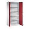 C+P Büroschrank Acurado, 1950x930x500mm, 7035/3003