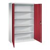 C+P Büroschrank Acurado, 1950x1200x400mm, 7035/3003