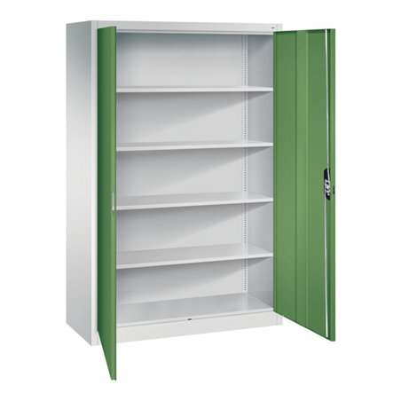 C+P Büroschrank Acurado, 1950x1200x500mm, 7035/6011