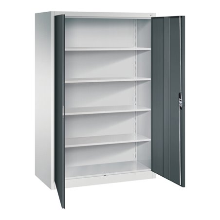 C+P Büroschrank Acurado, 1950x1200x600mm, 7035/7016