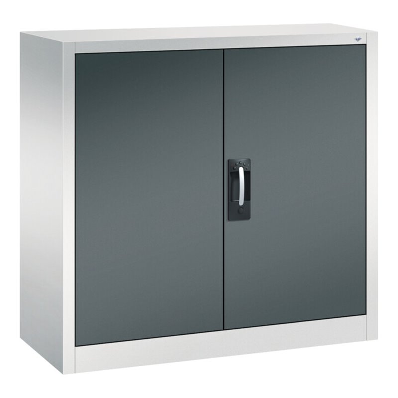 C+P Magazinschrank Serie 13, 1000x1000x420mm, 7035/7016