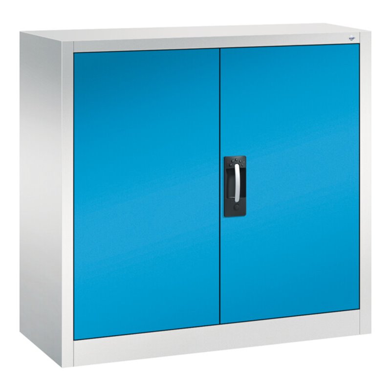 C+P Magazinschrank Serie 13, 1000x1000x420mm, 7035/5012