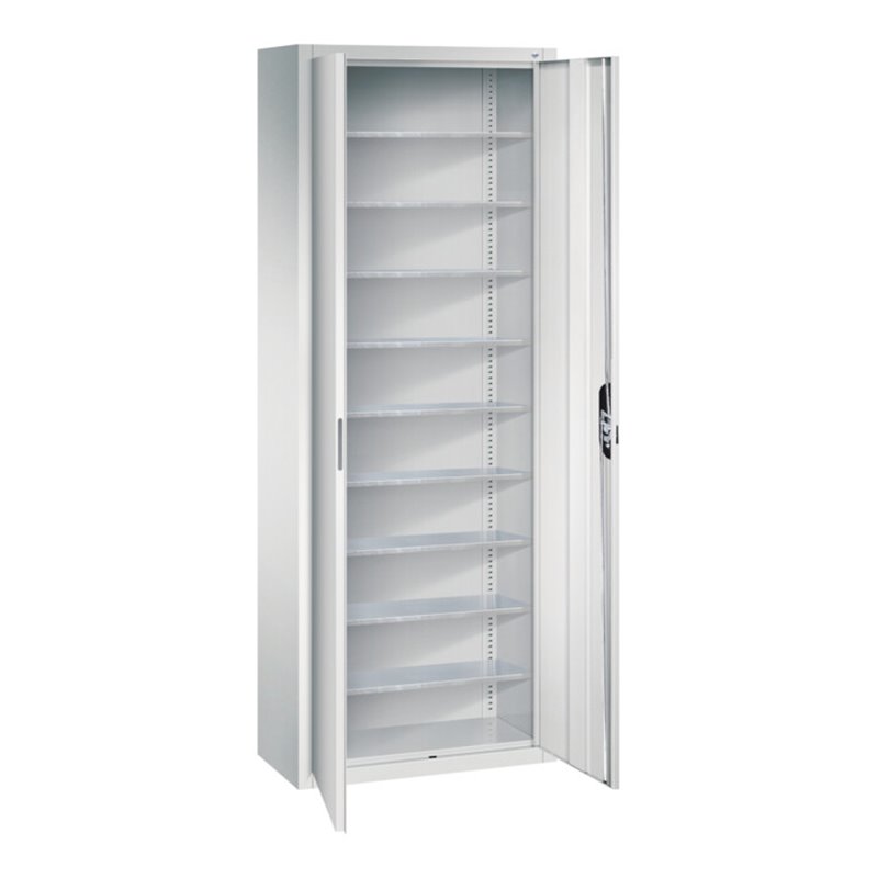 C+P Magazinschrank Serie 13, 1980x700x300mm, 7035/7035