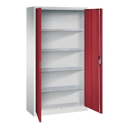 C+P Magazinschrank Serie 13, 1980x1000x420mm, 7035/3003
