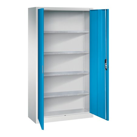 C+P Magazinschrank Serie 13, 1980x1000x420mm, 7035/5012