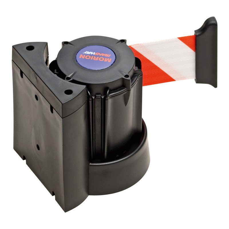 Moravia Wandgurt MORION rot/weiß schraffiert