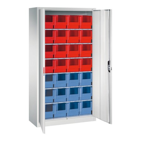 C+P Magazinschrank Serie 13, 1980x1000x420mm, 7035/7035