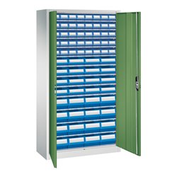 C+P Magazinschrank Serie 13, 1980x1000x420mm, 7035/6011