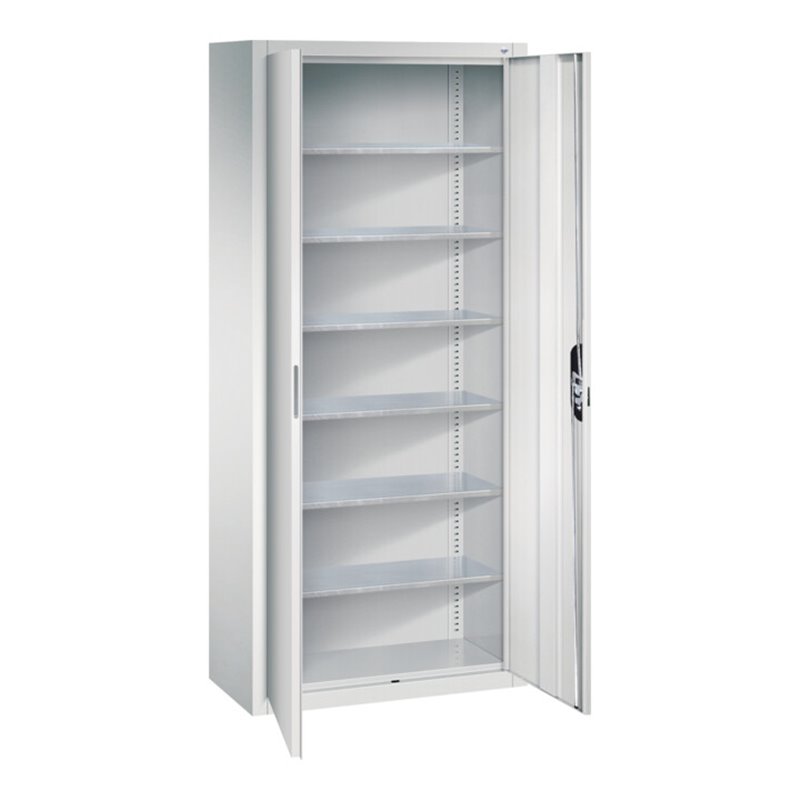 C+P Magazinschrank Serie 13, 1690x700x300mm, 7035/7035