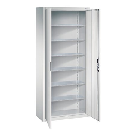 C+P Magazinschrank Serie 13, 1690x700x300mm, 7035/7035