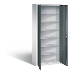 C+P Magazinschrank Serie 13, 1690x700x300mm, 7035/7016