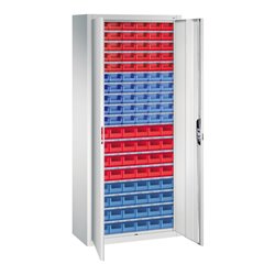 C+P Magazinschrank Serie 13, 1690x700x300mm, 7035/7035