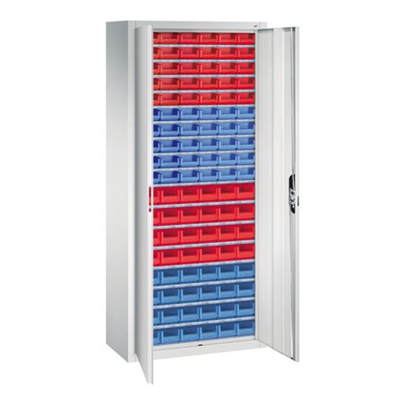 C+P Magazinschrank Serie 13, 1690x700x300mm, 7035/7035