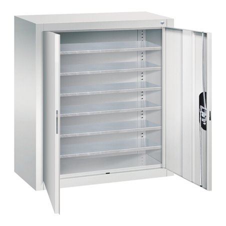 C+P Magazinschrank Serie 13, 830x700x300mm, 7035/7035