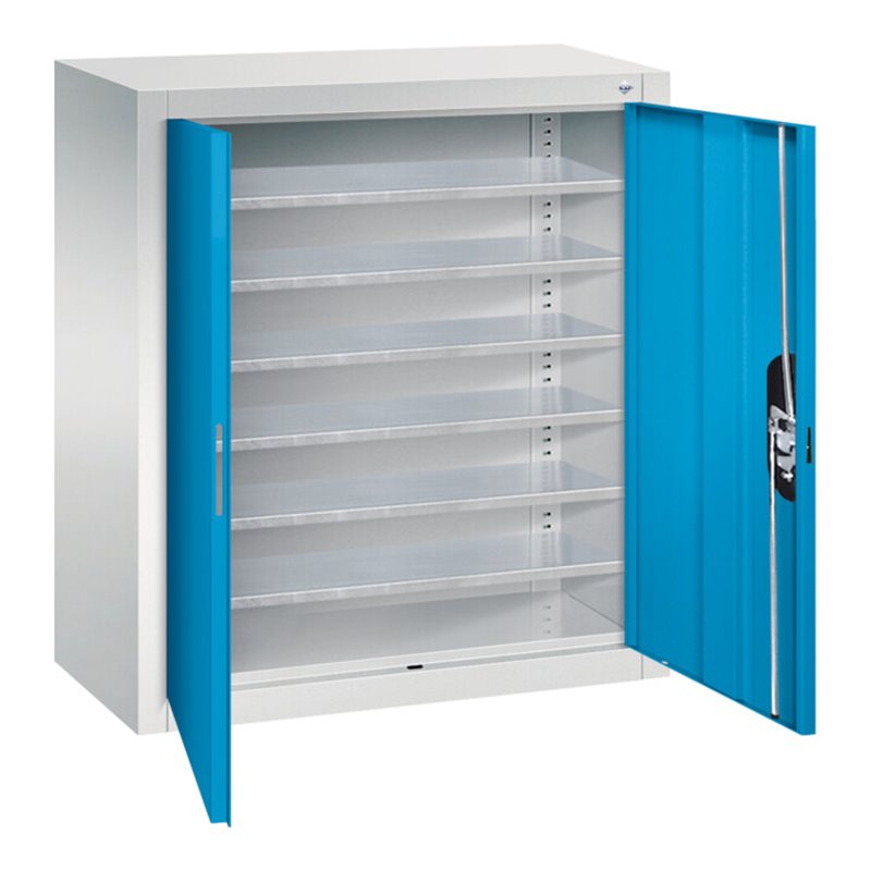 C+P Magazinschrank Serie 13, 830x700x300mm, 7035/5012
