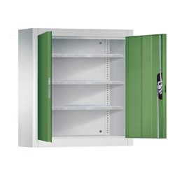 C+P Werkzeugschrank wandhängend Acurado, 830x700x300mm, 7035/6011