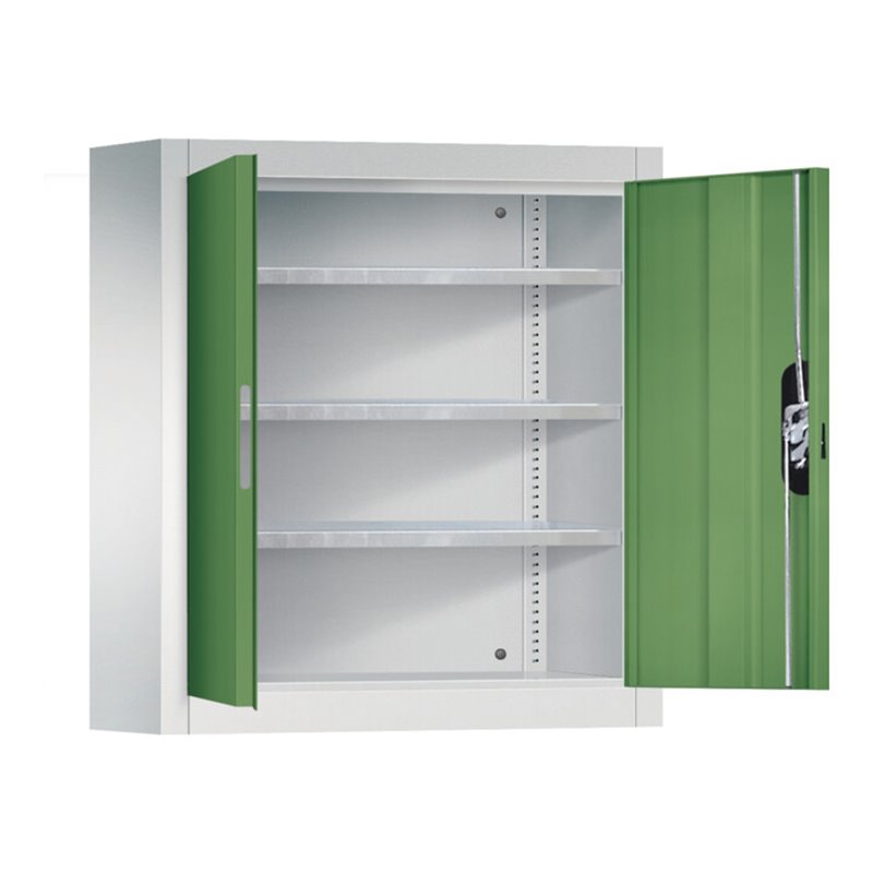 C+P Werkzeugschrank wandhängend Acurado, 830x700x300mm, 7035/6011