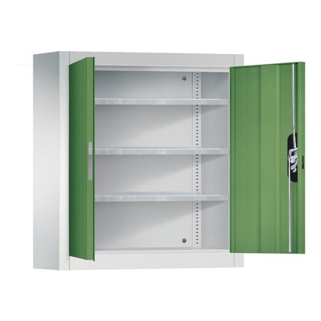 C+P Werkzeugschrank wandhängend Acurado, 830x700x300mm, 7035/6011