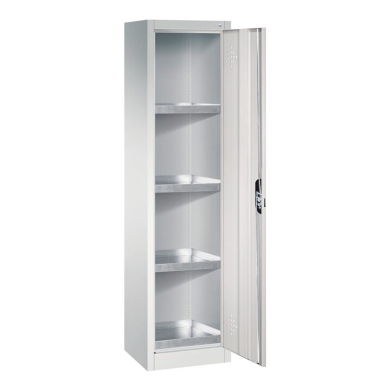 C+P Umweltschrank Acurado, 1950x502x500mm, 7035/7035