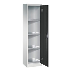C+P Umweltschrank Acurado, 1950x502x500mm, 7035/7016
