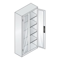 C+P Werkzeugschrank Acurado, 1950x930x400mm, 7035/7016