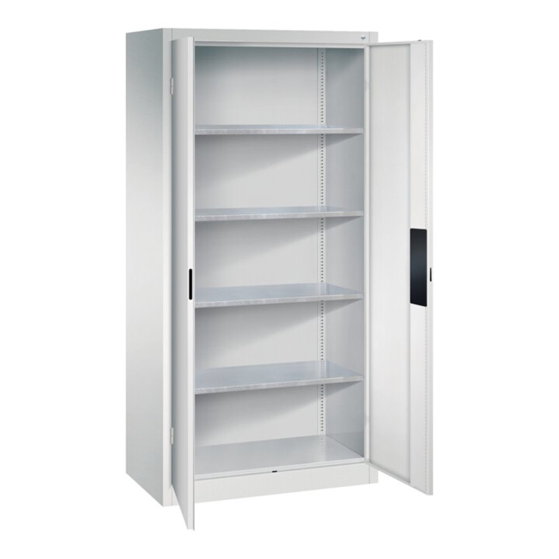 C+P Schwerlastschrank Acurado, 1950x930x500mm, 7035/7035