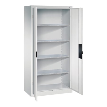 C+P Schwerlastschrank Acurado, 1950x930x500mm, 7035/7035