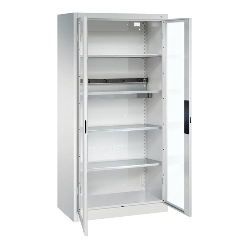 C+P Akkuladeschrank Acurado, 1950x930x500mm, 7035/7035