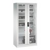 C+P Akkuladeschrank mit Lüftung Acurado, 1950x930x500mm, 7035/7035
