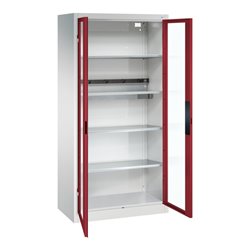 C+P Akkuladeschrank Acurado, 1950x930x500mm, 7035/3003