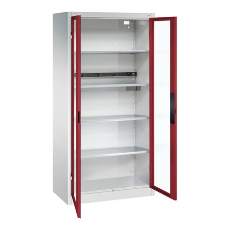 C+P Akkuladeschrank Acurado, 1950x930x500mm, 7035/3003