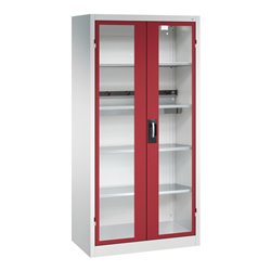 C+P Akkuladeschrank Acurado, 1950x930x500mm, 7035/3003